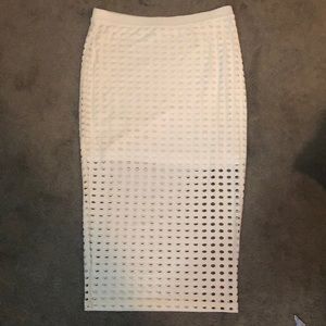 Alexander wang hole skirt